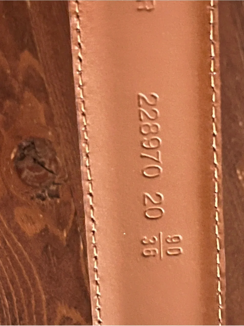 Dior men’s belt